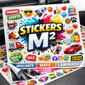 Planilla de sticker m2