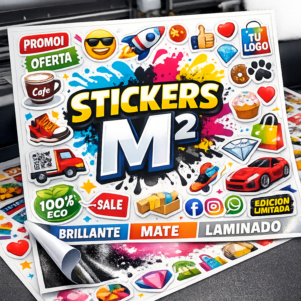 Planilla de sticker m2