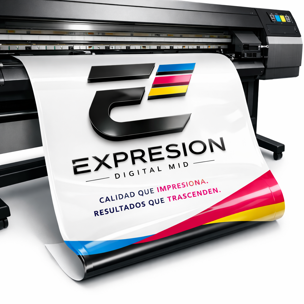 Impresión osbre Vinil con calidad Fotográfica precio  por m2